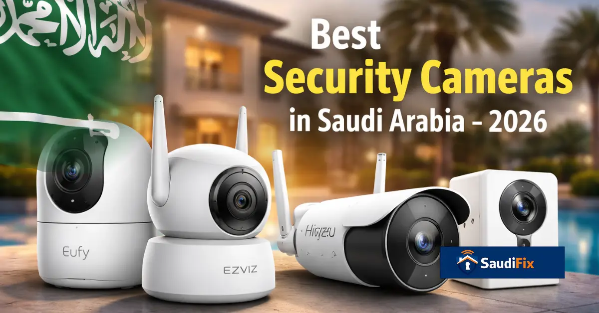 Best security cameras in Saudi Arabia 2026