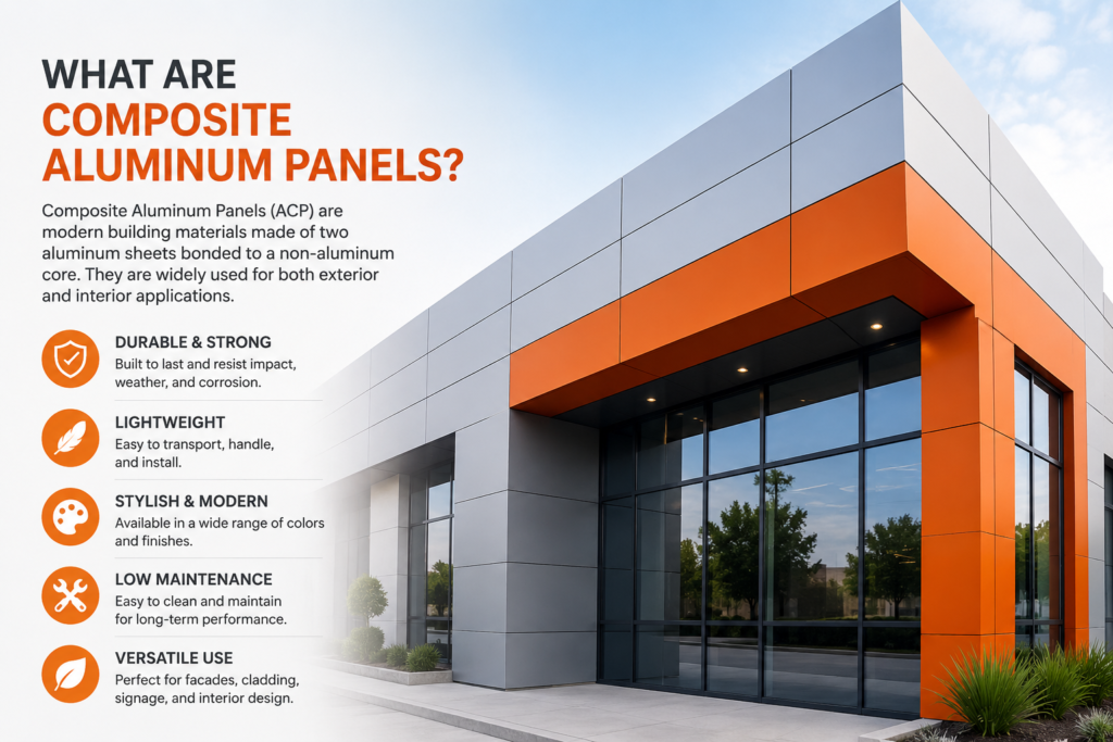 What are composite panels?